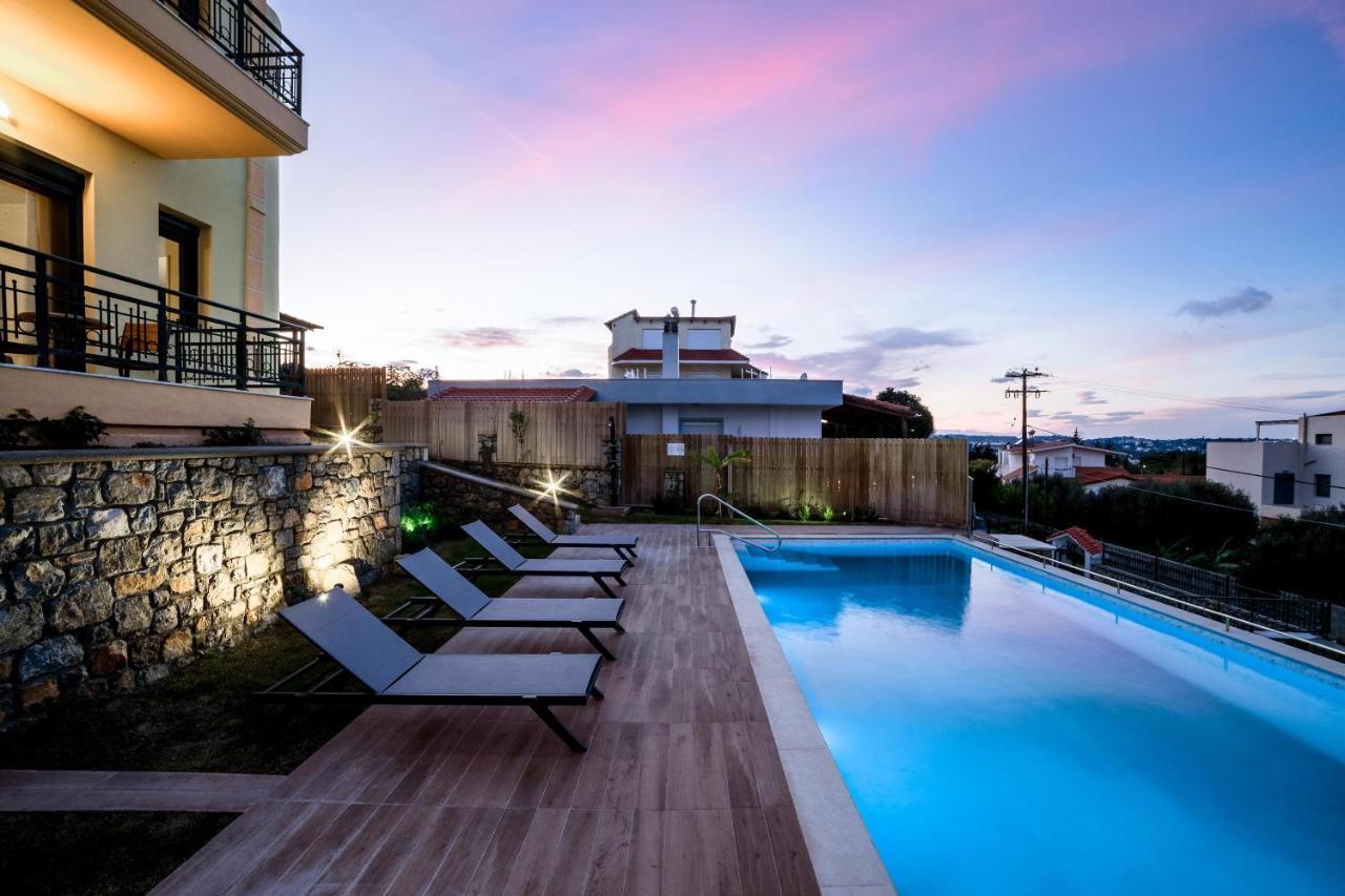 Siena Pool Villa Koszkinú Kültér fotó
