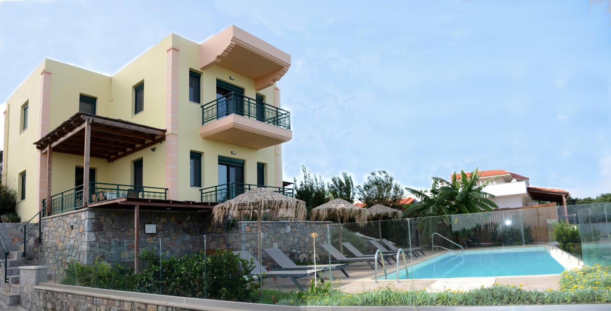 Siena Pool Villa Koszkinú Kültér fotó