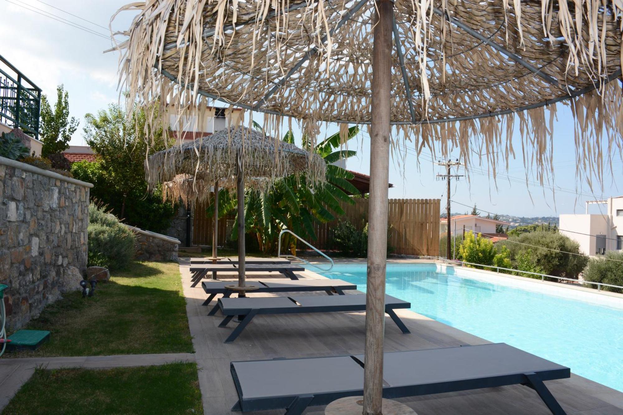 Siena Pool Villa Koszkinú Kültér fotó